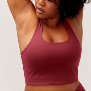 Girlfriend Collective Paloma Bra - Mulberry